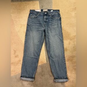 Everlane Women's Super-Soft Relaxed Jean in Weathered Blue, Size 29, Denim